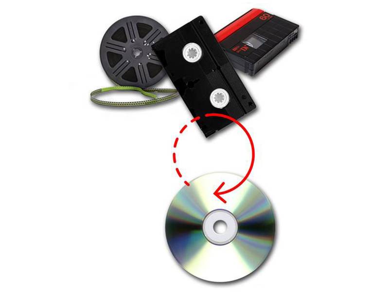 Transfert de cassettes VHS et bobines de films sur DVD à Marseille