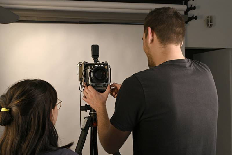 Cours d'initiation à la prise de vue argentique en studio