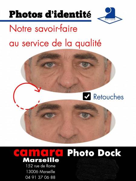 Retouches photos d'identité