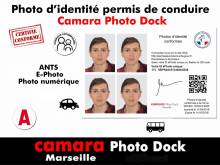 Notre zone d'activité pour ce service Réalisation de photos d'identité pour permis de conduire respectant les standards officiels ANTS avec impression rapide en haute qualité vers